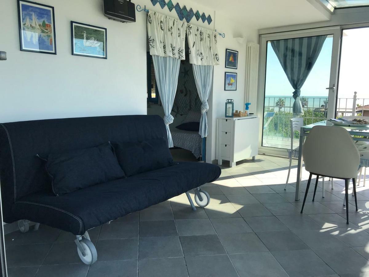 Apartamento Attico Sul Mare Fermo Exterior foto